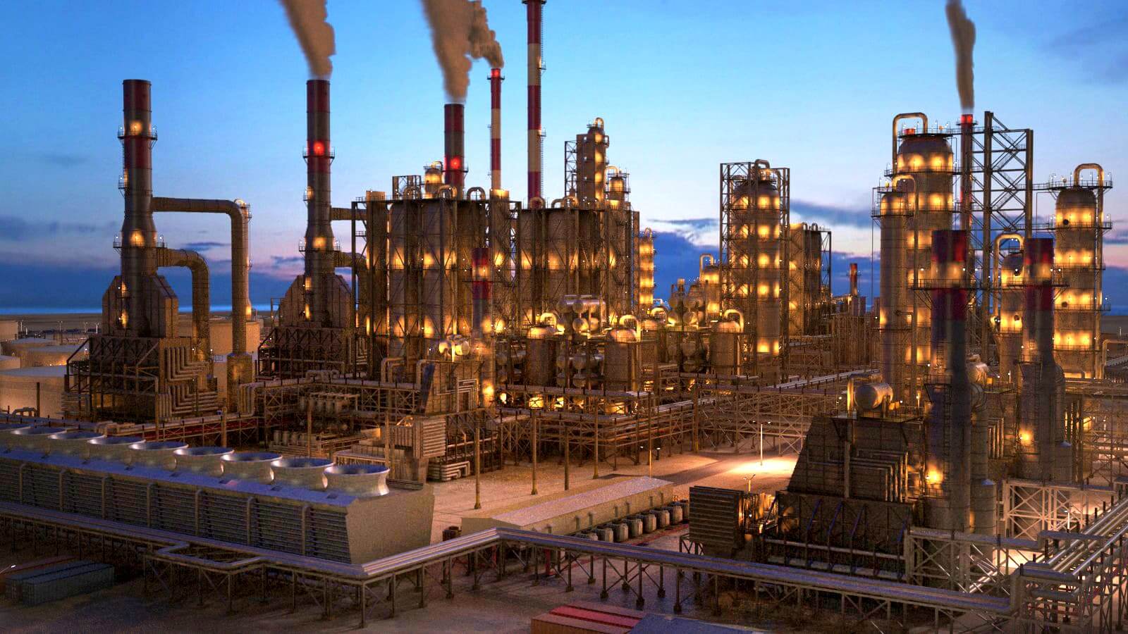 Oil and gas industrial infrastructure